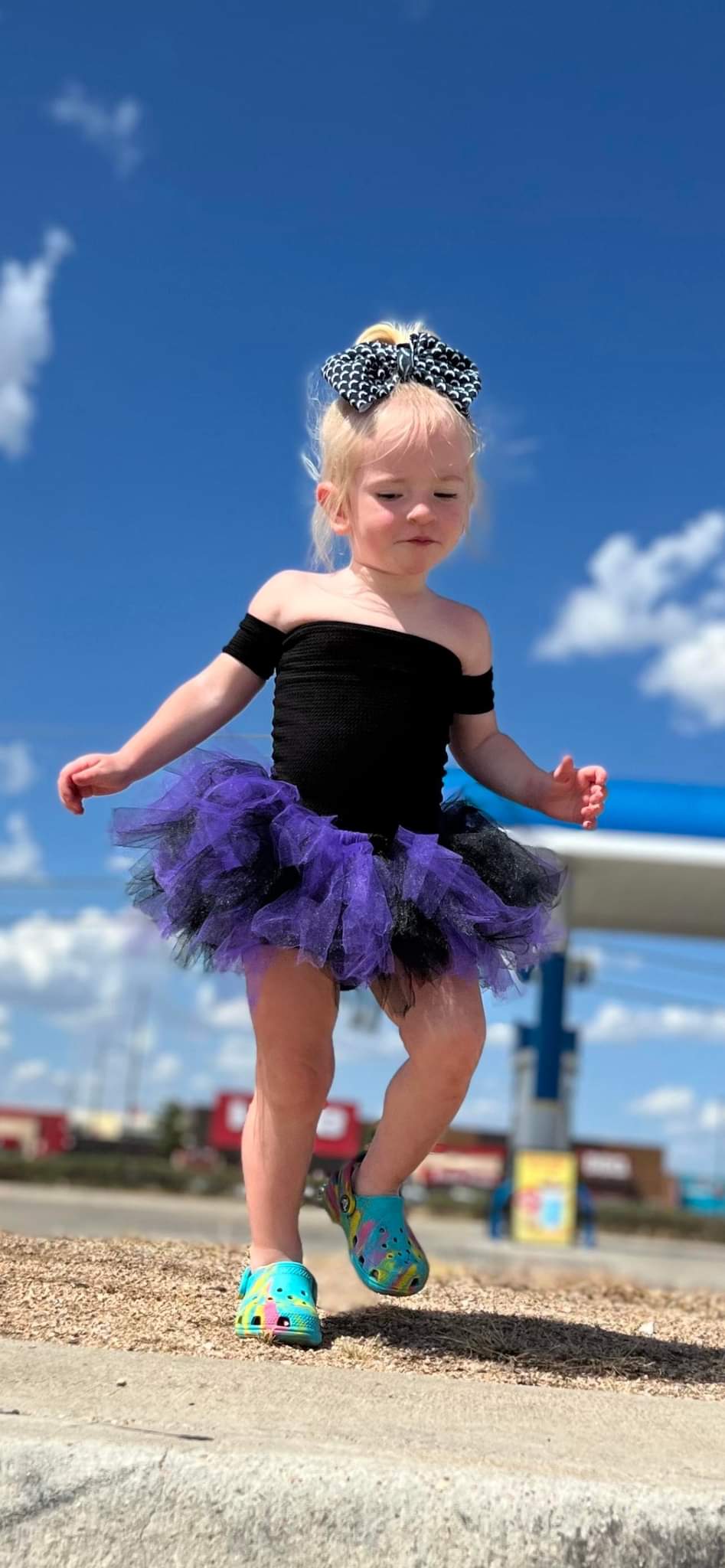 Black & Purple Tutu