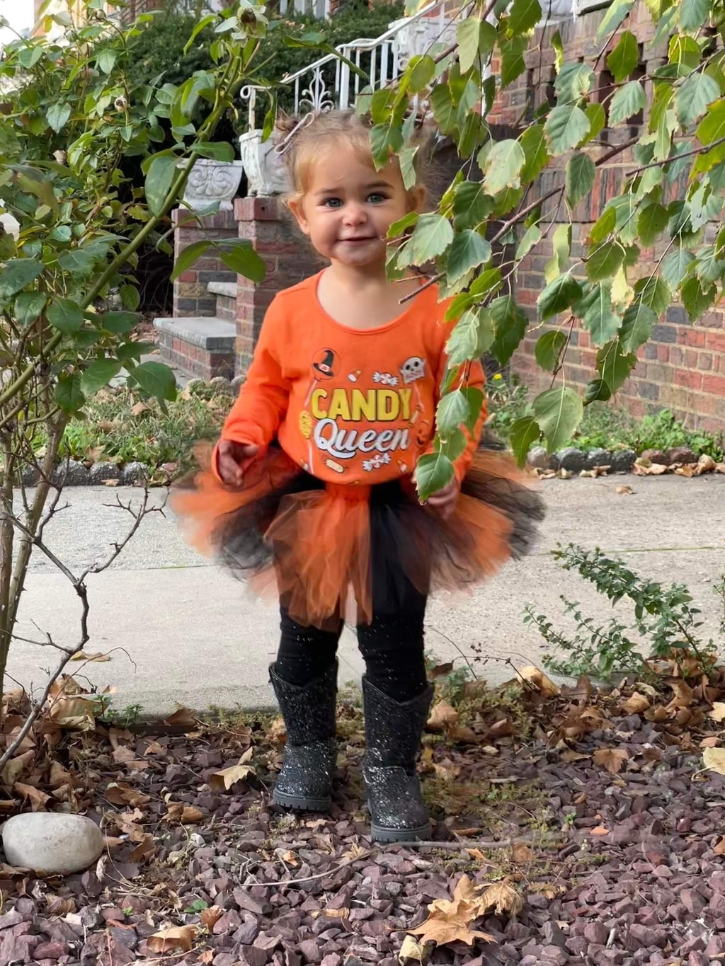 Orange & Black Halloween Tutu