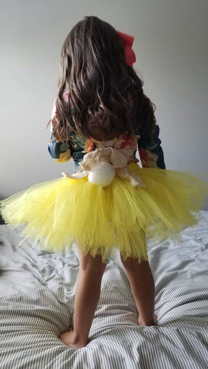 Yellow Easter Bunny Tutu