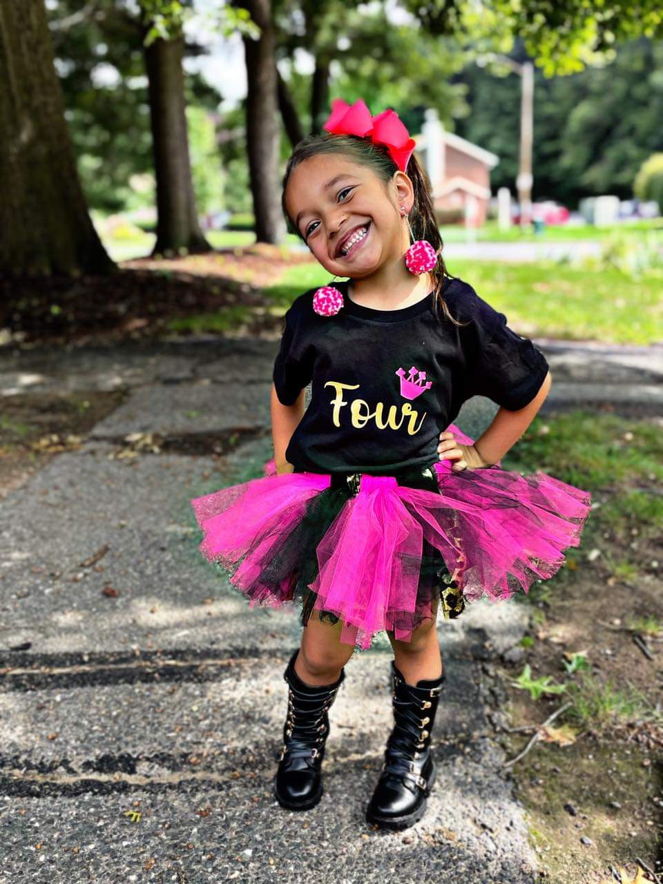 Cheetah Birthday Tutu Outfit ANY AGE