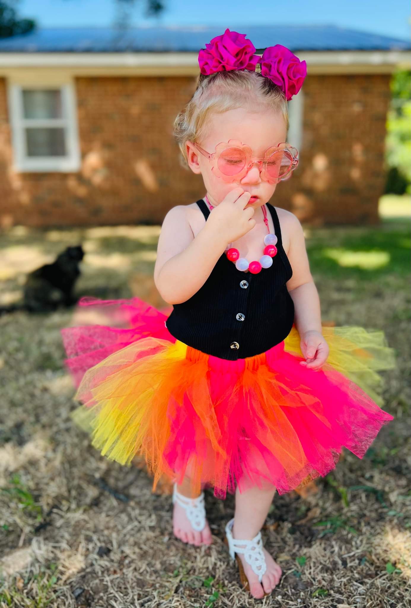 Neon Sun Tutu