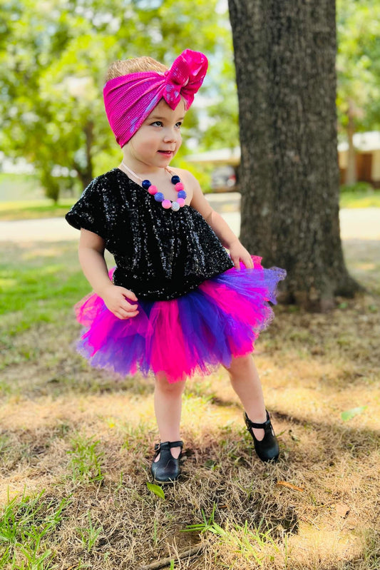 Fuchsia & Purple Tutu