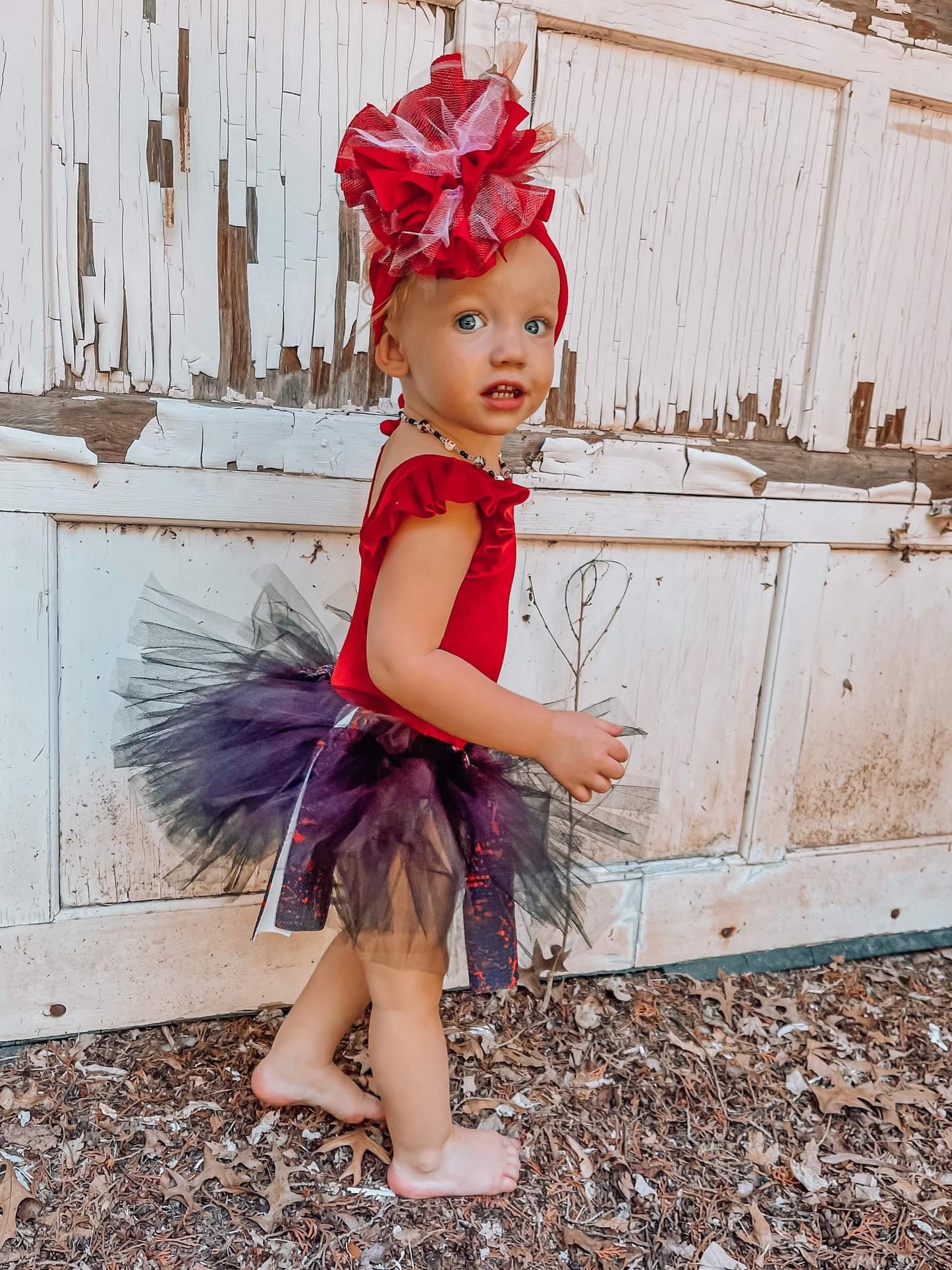 Blood Splatter Halloween Tutu