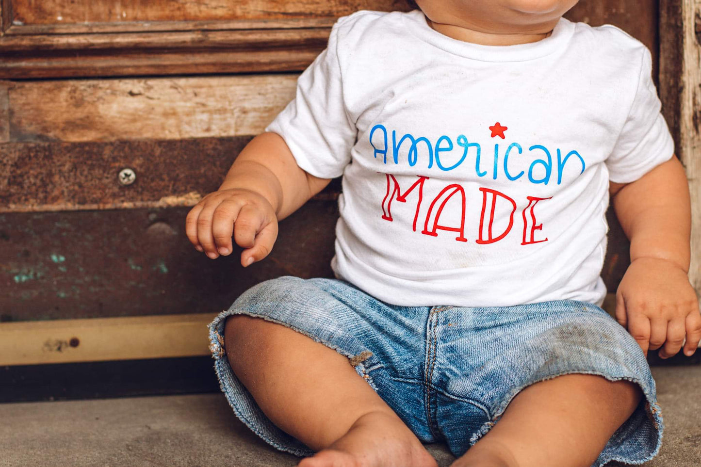 American Made 4th of July Shirt Boys Shirt Girls Shirt