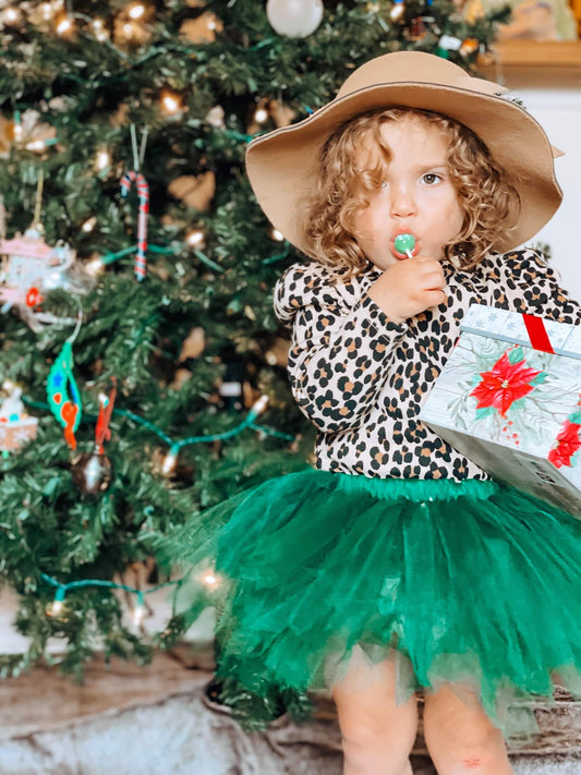 Hunter Green Tutu Christmas