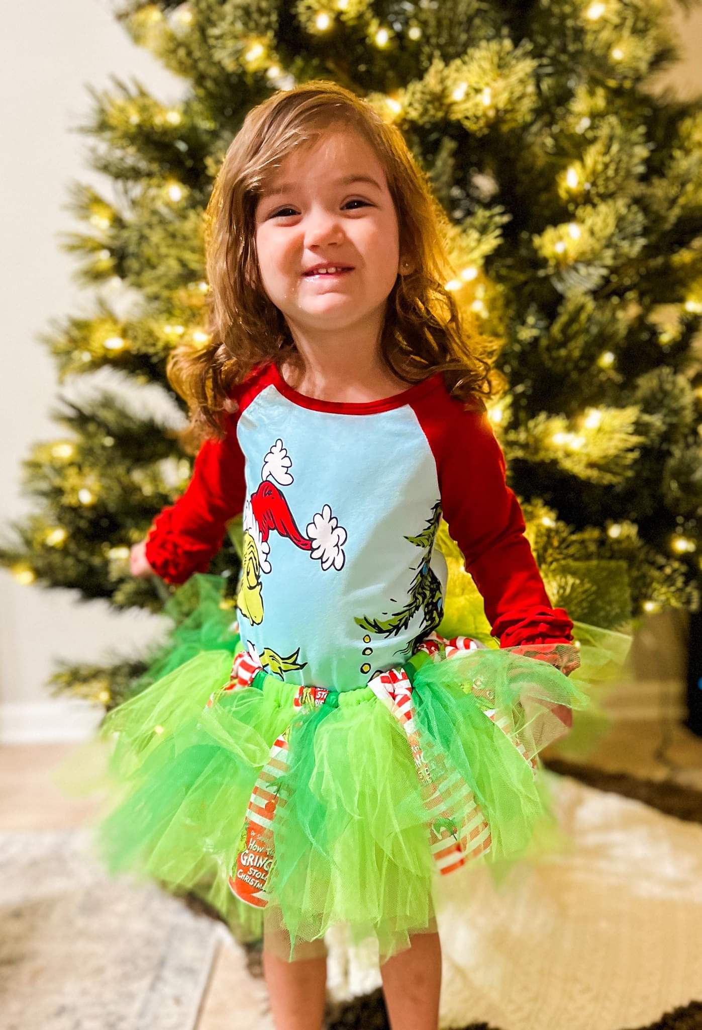 Grinch Tutu Christmas