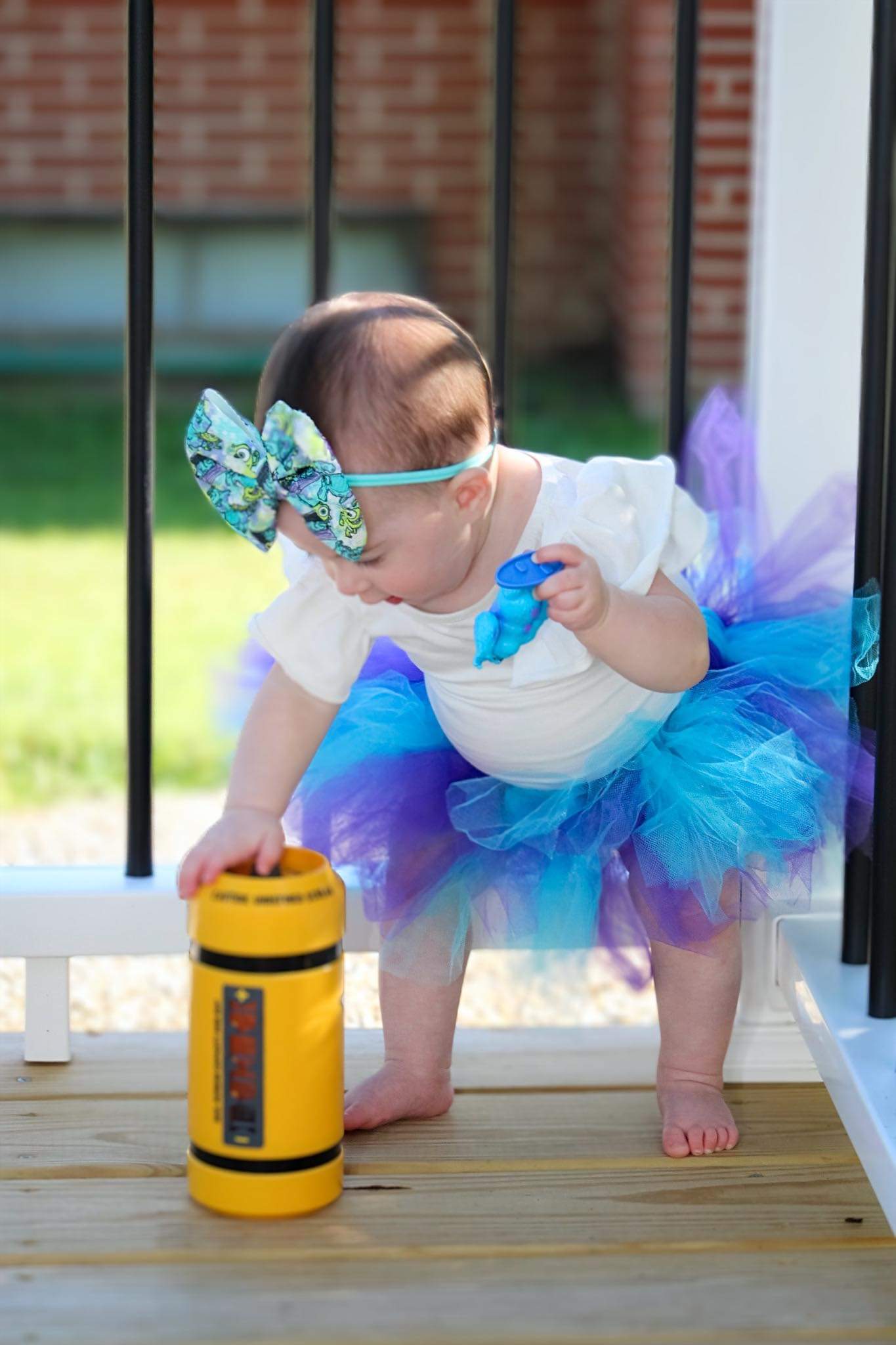 Sully Monsters Inc Inspired Tutu