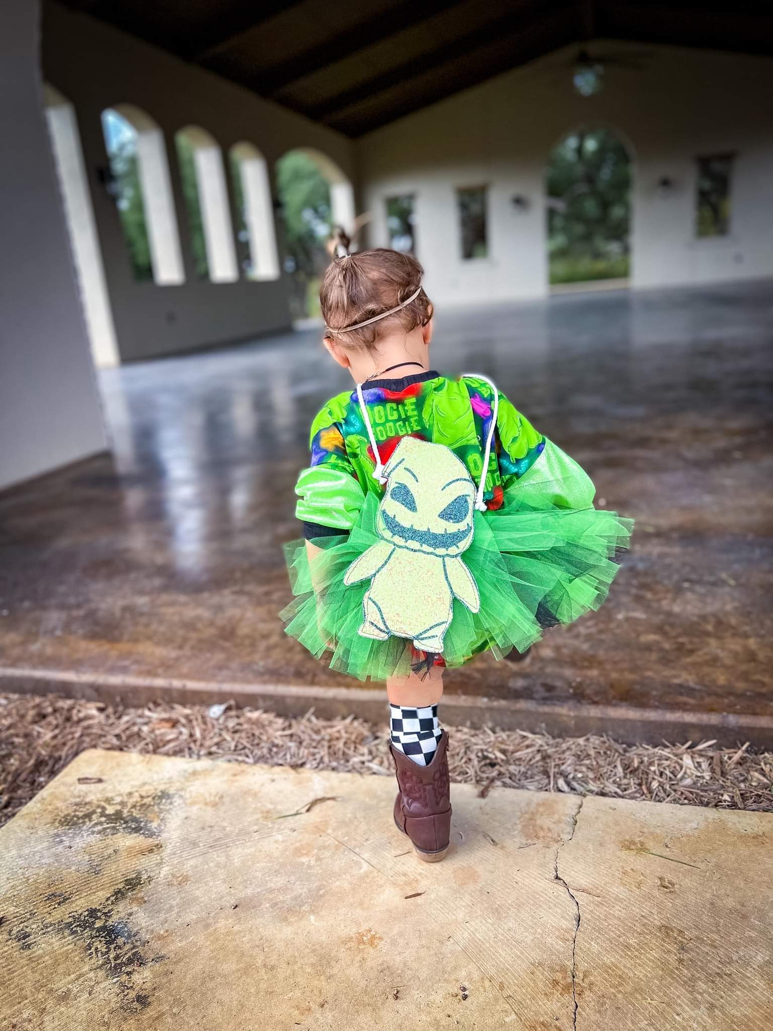 Oogie Boogie Halloween Tutu