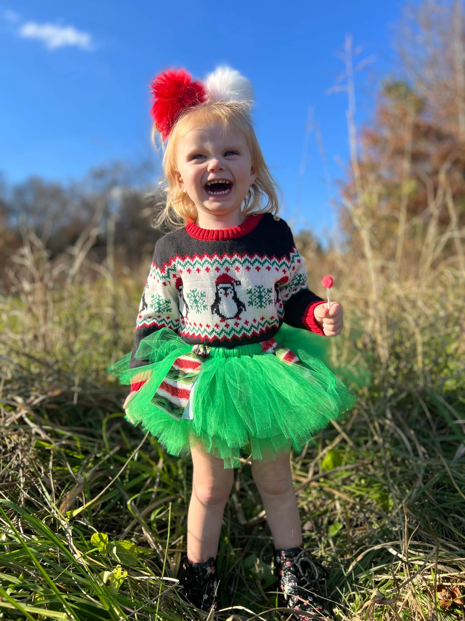 Christmas Sweater tutu