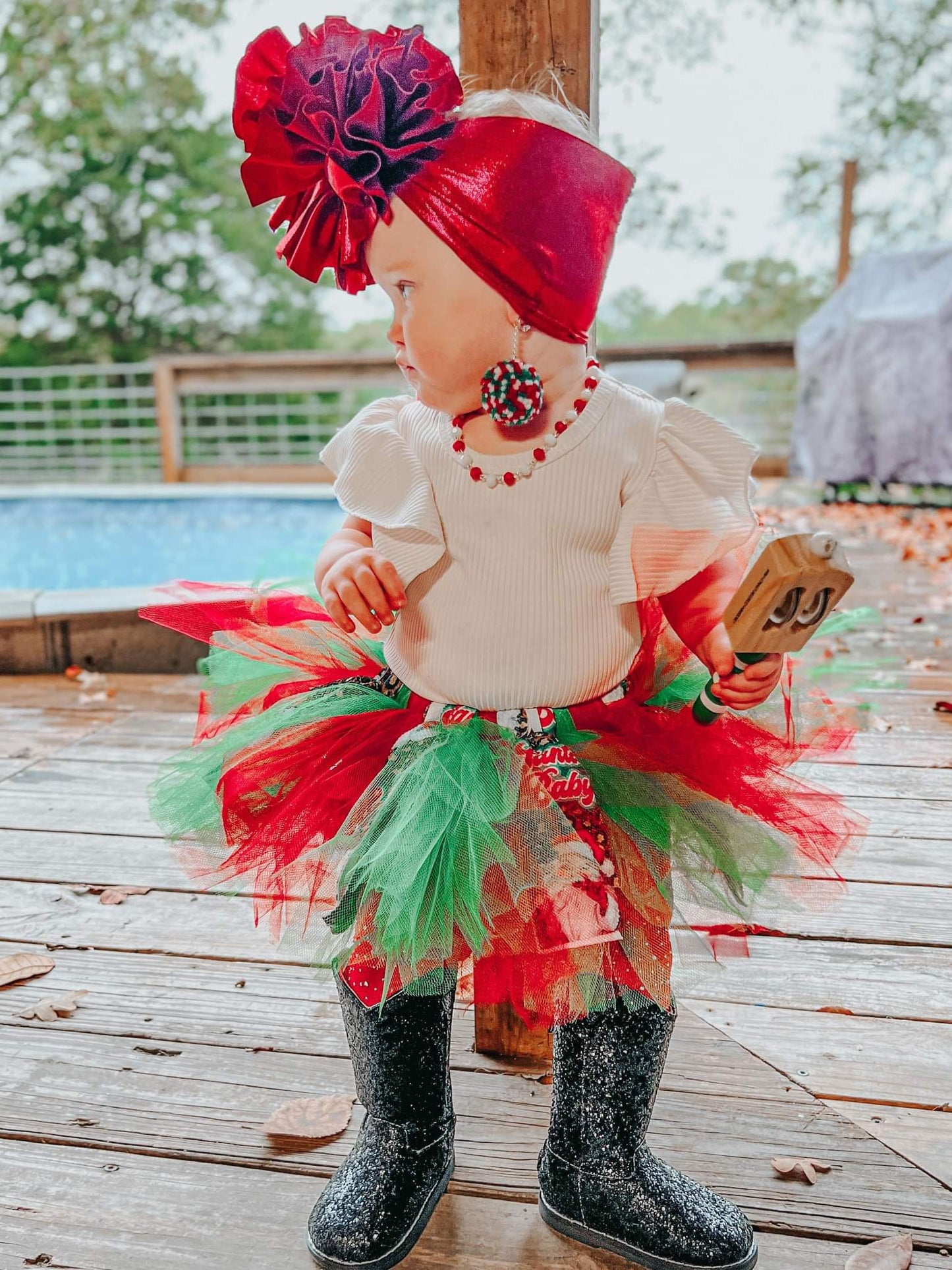 Santa Baby Tutu Christmas