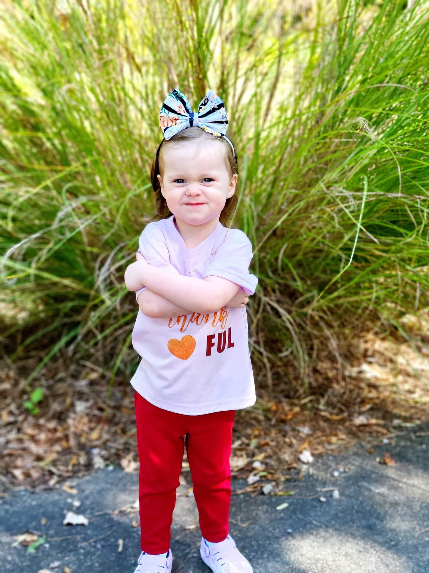 Miss Thankful Girls Shirt Fall Thanksgiving