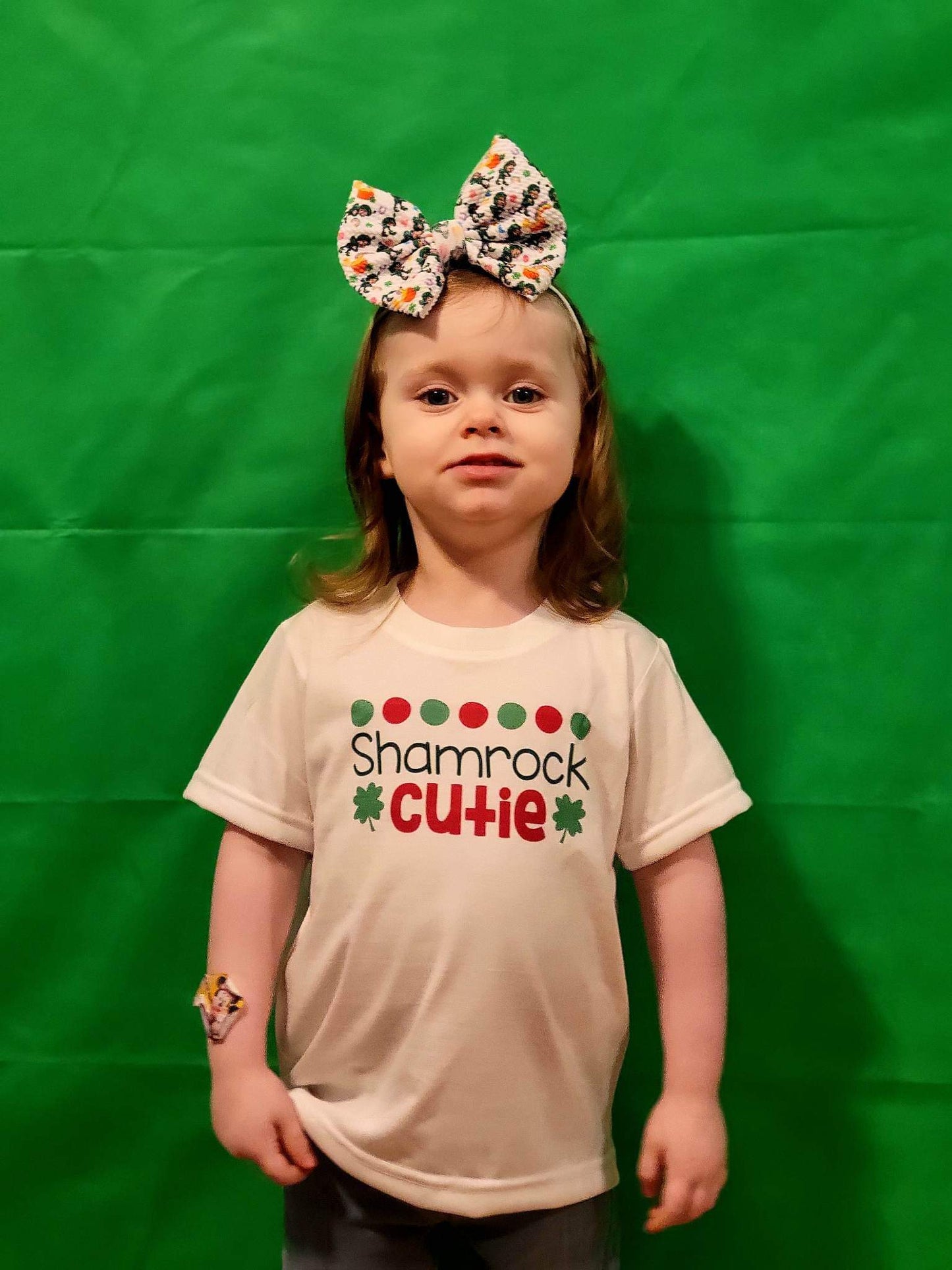 Shamrock Cutie St. Patrick's Girls Shirt