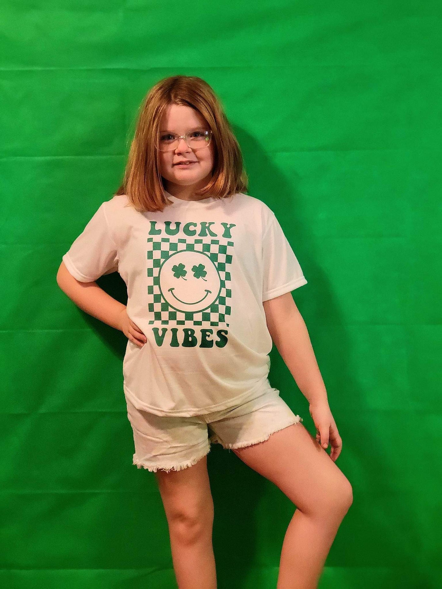 Lucky Vibes St. Patrick's Boys Shirt Girls Shirt Ladies Shirt Mens Shirt