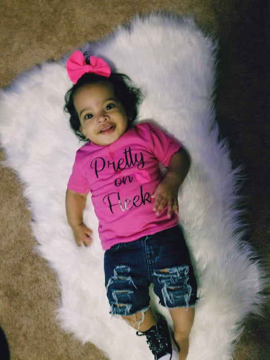 Pretty on Fleek Girls Shirt