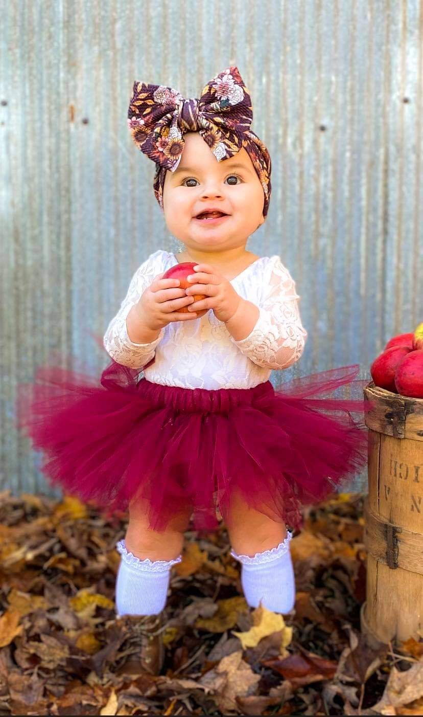 Maroon Fall Tutu