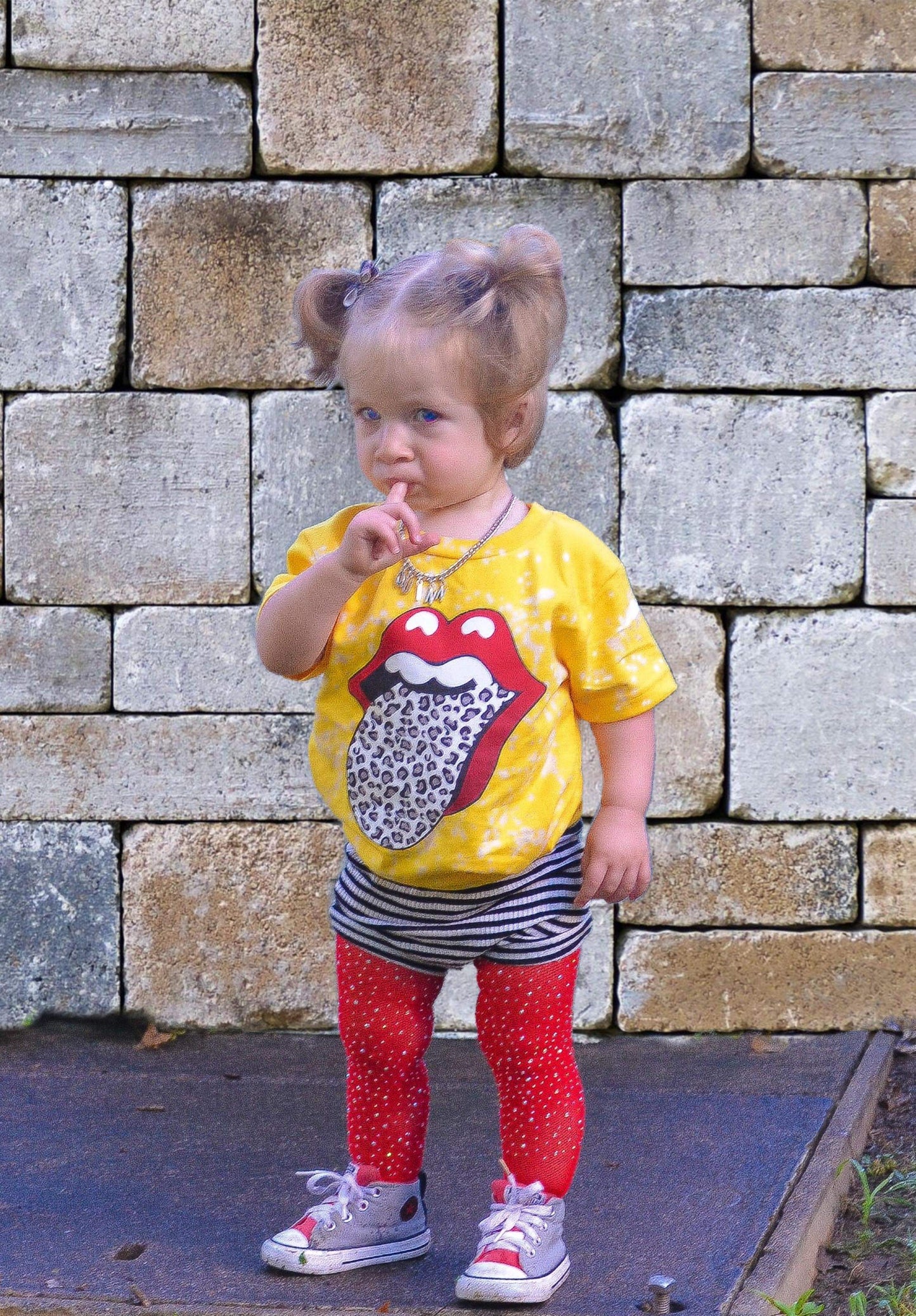 Rolling Stones Girls Shirt Acid Rock n Roll