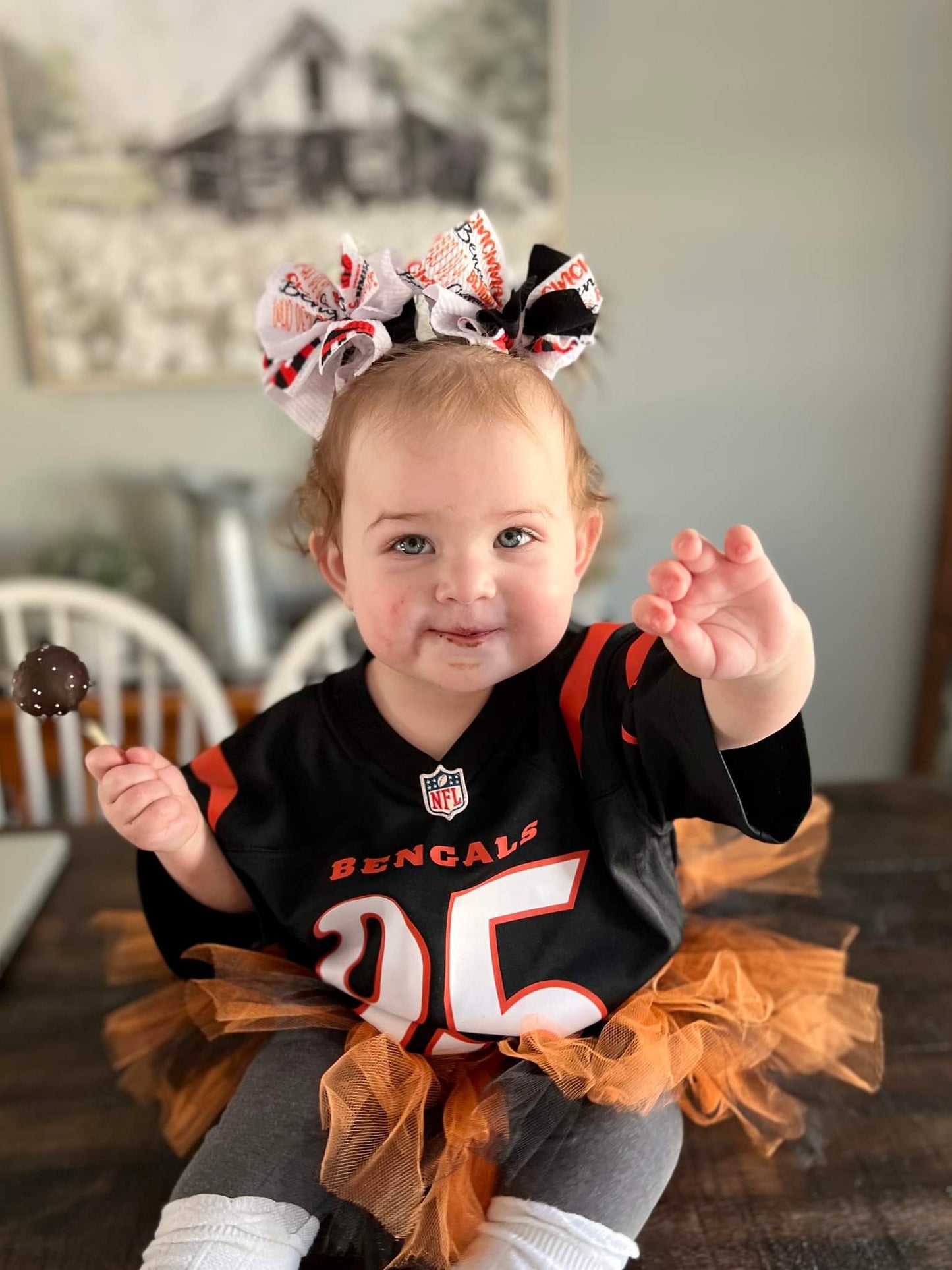 NFL Bengals Tutu Football