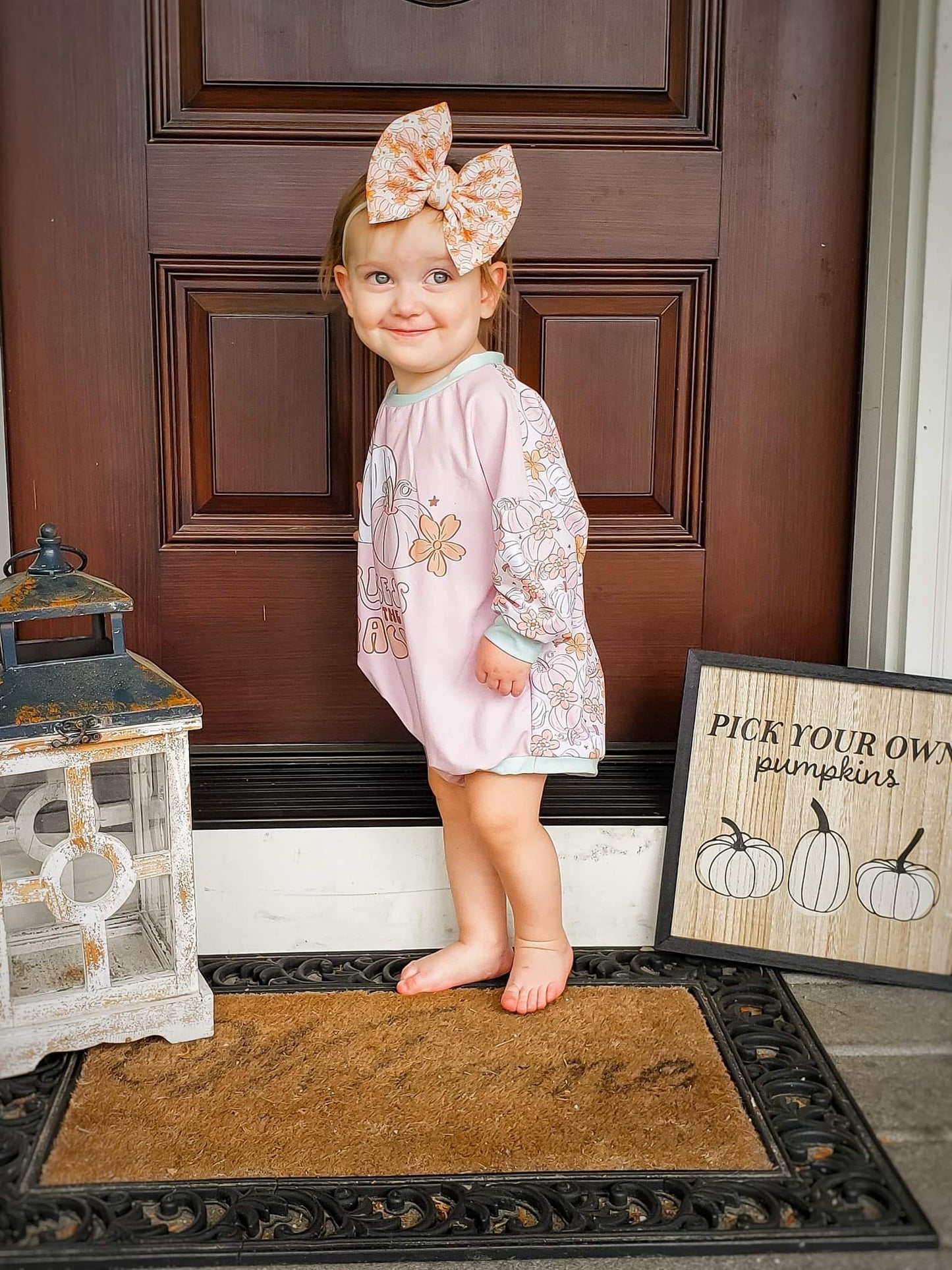Princess of the Patch Sweater Romper Halloween