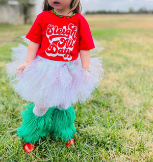 Christmas Splatter Tutu