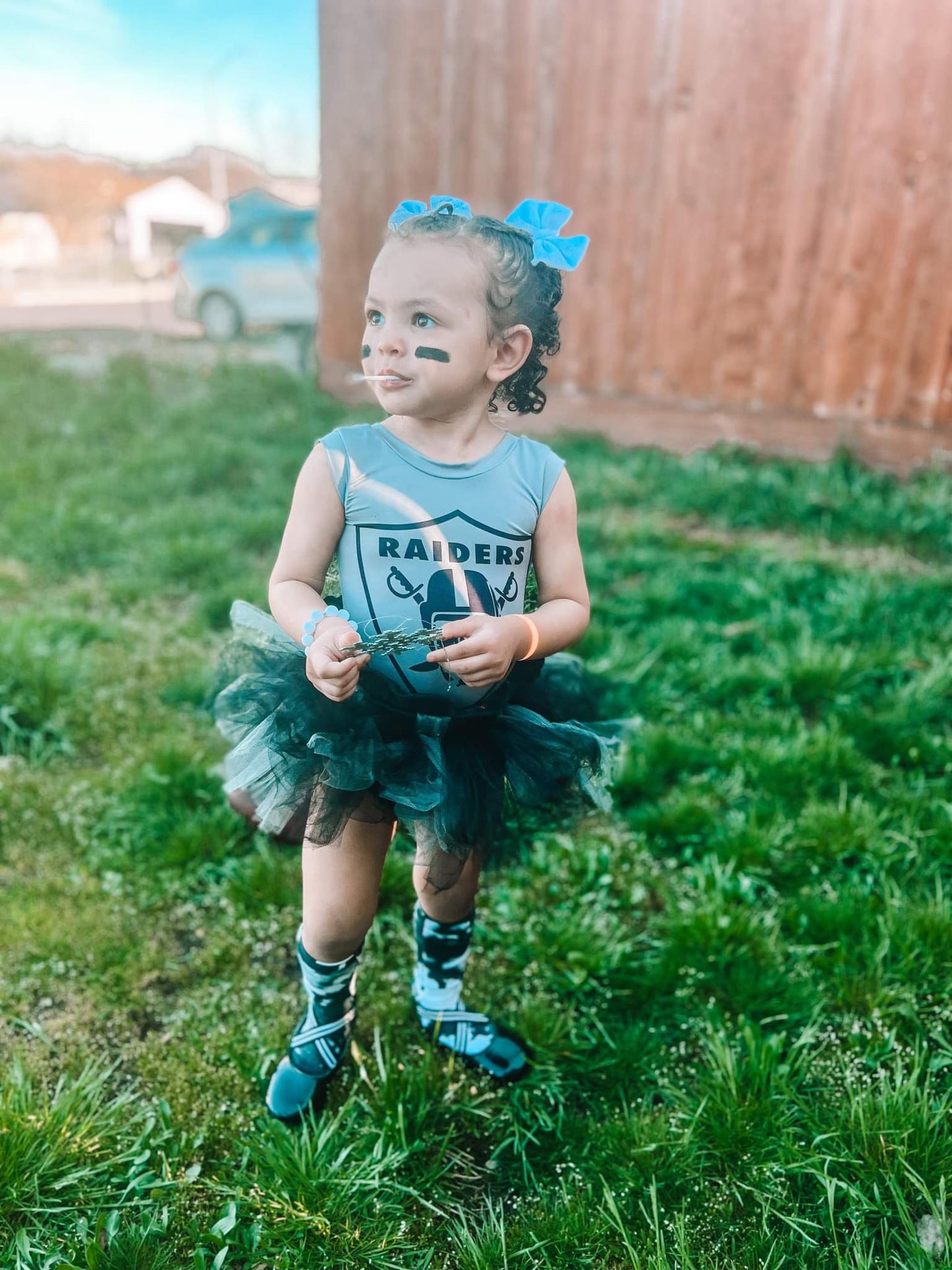 NFL Raiders Tutu Football