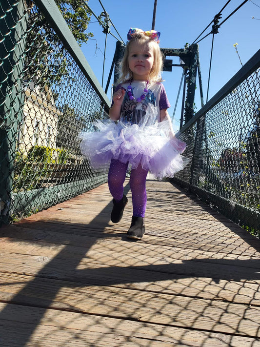 Peek A Boo Purple Tutu