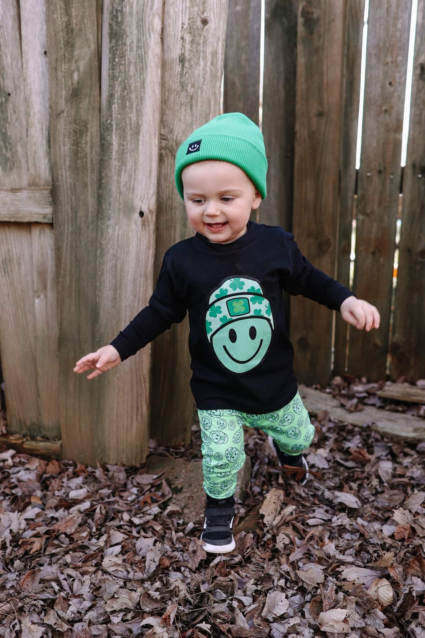 Smiley Face St. Patricks Handmade