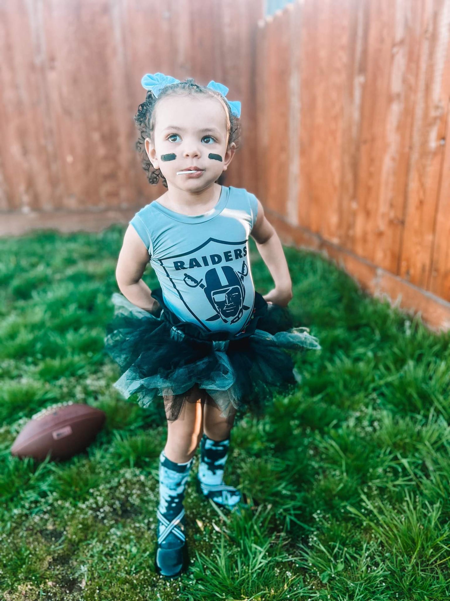 NFL Raiders Tutu Football