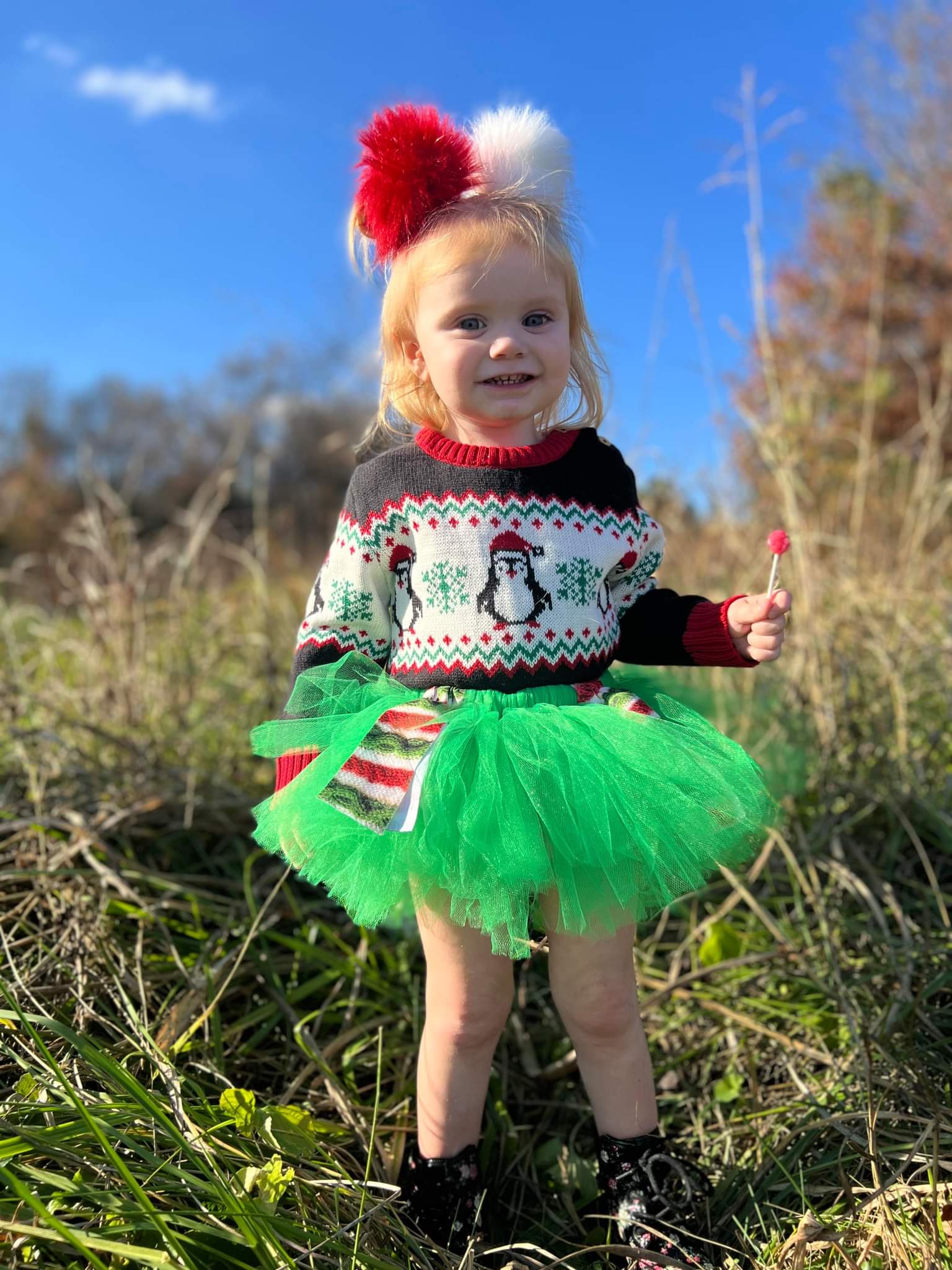 Christmas Sweater tutu