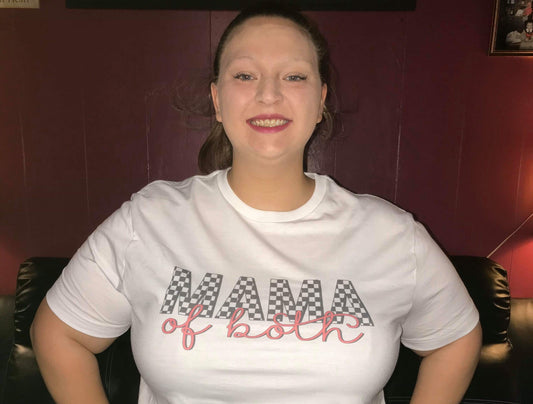 Mama of both Mother's Day Ladies Shirt