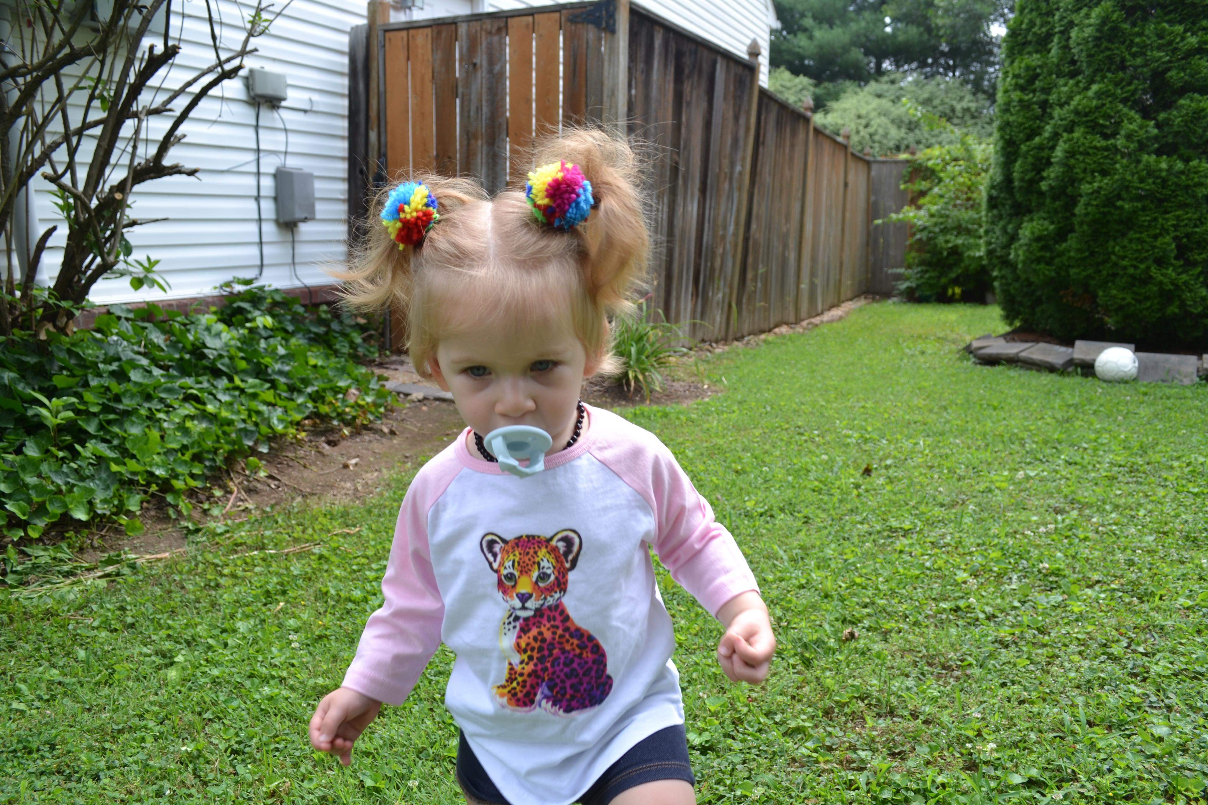 Lisa Frank Cheetah Raglan Shirt Girls