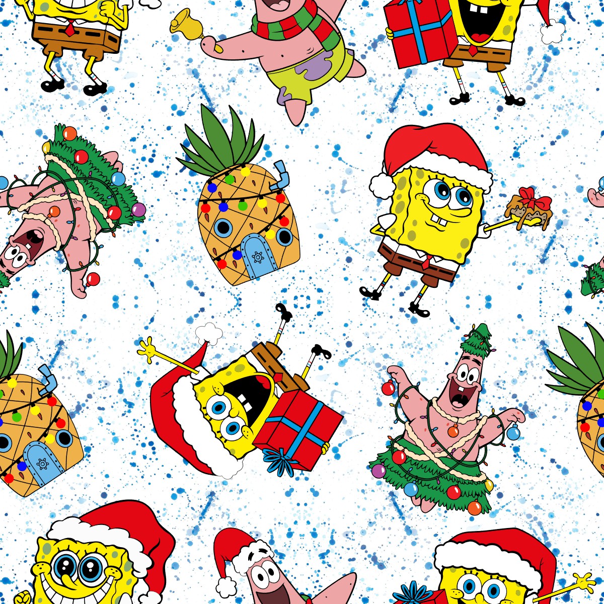 Sponge bob Christmas Handmade