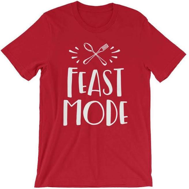 Feast Mode Thanksgiving Fall Girls Shirt Boys Shirt